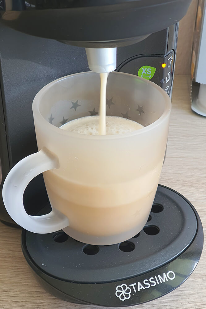 Chai Latte mit tollem Schaum