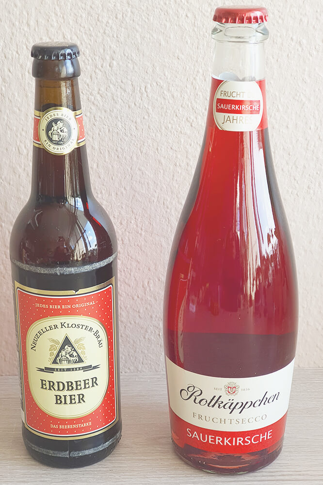 Rotkäppchen Sekt Sauerkirsche und Erdbeer Bier