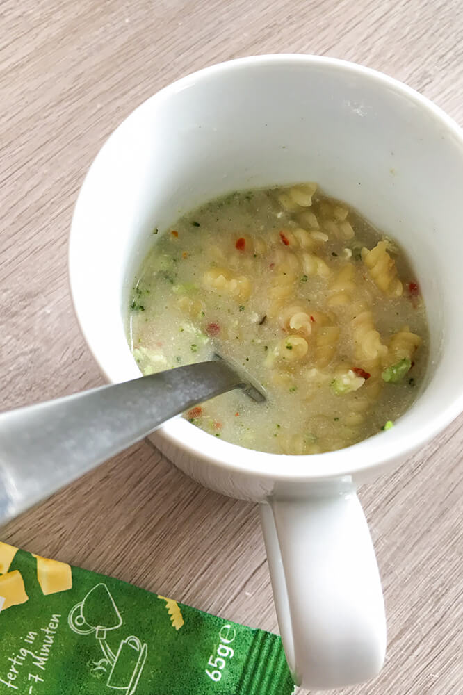 Umgerührte Nudeltasse von Rossmann