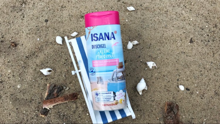 ISANA Sommer-Edition „kleine Auszeit“ als Duschgel im Test.