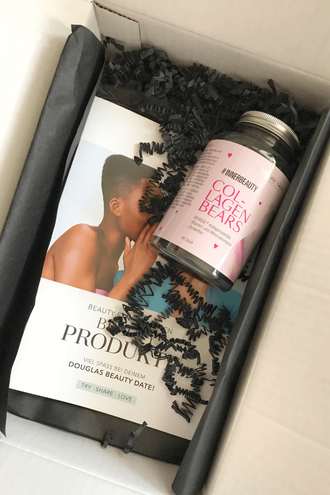 Das Päckchen mit dem Testprodukt ist von Douglas eingetroffen