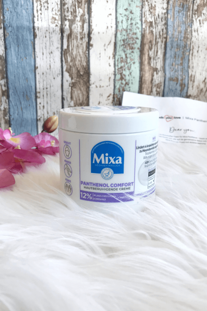 Mixa Panthenol Comfort Creme bei der Testpiratin