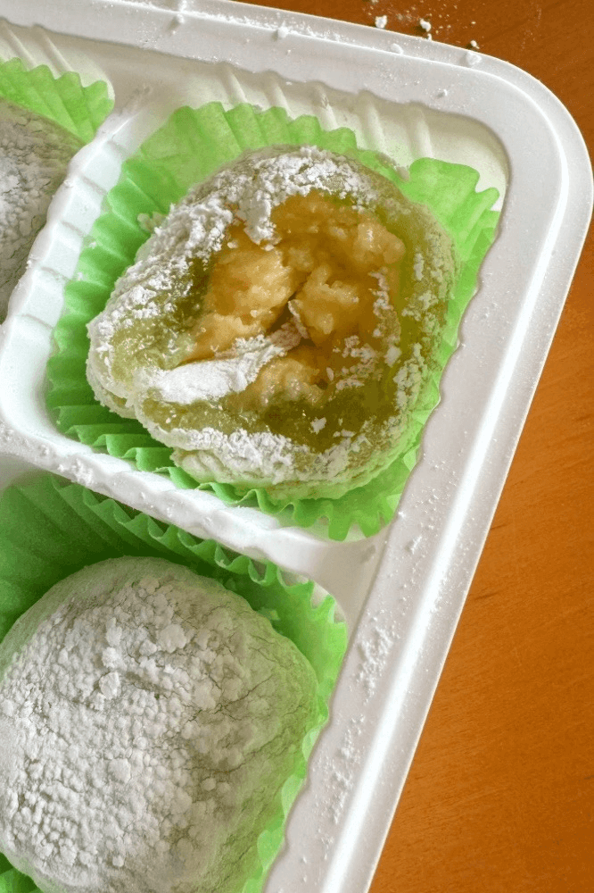 Asia Süßigkeit mit Milchfüllung